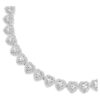 Collana Ariana Grande X Swarovski con tagli misti, cuore, bianco, placcata in rodio Collana Ariana Grande X Swarovski con tagli misti, cuore, bianco, placcata in rodio