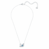 Collana Cigno “Dancing Swan”, blu, placcata in rodio Collana Cigno “Dancing Swan”, blu, placcata in rodio