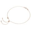 Collana Constella con perle di cristallo, taglio rotondo, bianco, placcata in oro rosa Collana Constella con perle di cristallo, taglio rotondo, bianco, placcata in oro rosa
