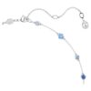 Collana Constella con tagli misti, blu, placcata in rodio Collana Constella con tagli misti, blu, placcata in rodio