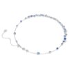 Collana Constella con tagli misti, blu, placcata in rodio Collana Constella con tagli misti, blu, placcata in rodio