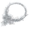 Collana Galaxy con diamanti sintetici 156,62 Ct Tw, forme miste, oro bianco 18 carati