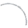 Collana Galaxy Tennis con diamanti sintetici 47,27 Ct Tw, forme miste, oro bianco 18 carati