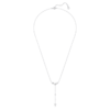 Collana Galaxy Y con diamanti sintetici, 0,7 carati in totale, forme miste, argento sterling