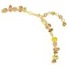 Collana Gema con tagli misti, gialla, placcata in oro