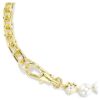 Collana Idyllia con perla di cristallo, bianca, placcata in oro Collana Idyllia con perla di cristallo, bianca, placcata in oro