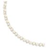 Collana Matrix Tennis con perle di cristallo, taglio rotondo, bianco, placcata in oro Collana Matrix Tennis con perle di cristallo, taglio rotondo, bianco, placcata in oro