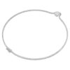 Collana Octagon con diamanti sintetici da laboratorio, 12,86 Ct in totale, forma ottagonale, oro bianco 18 carati