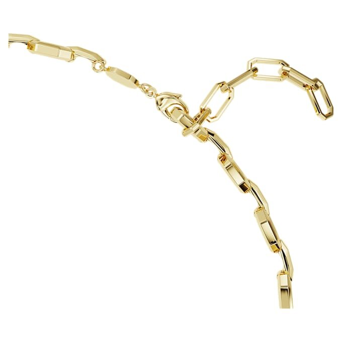 Collana ottagonale con diamanti sintetici 18,39 Ct Tw, forme miste, oro giallo 18K Collana ottagonale con diamanti sintetici 18,39 Ct Tw, forme miste, oro giallo 18K