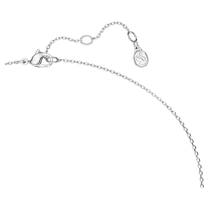 Collana ottagonale con diamanti sintetici da 0,7 carati in totale, forma rotonda, argento sterling Collana ottagonale con diamanti sintetici da 0,7 carati in totale, forma rotonda, argento sterling