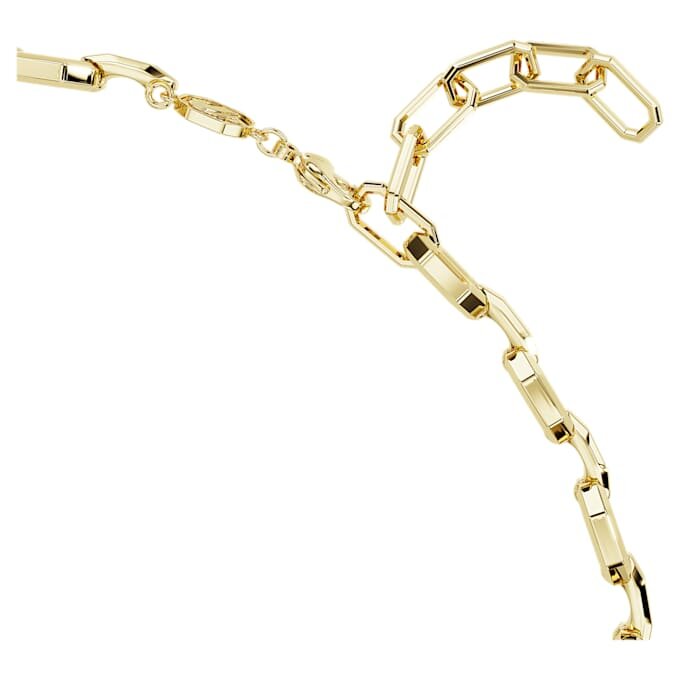 Collana ottagonale con diamanti sintetici da laboratorio 12,56 carati totali, forme miste, oro giallo 18 carati Collana ottagonale con diamanti sintetici da laboratorio 12,56 carati totali, forme miste, oro giallo 18 carati