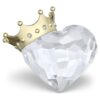 Cuore Symbolica con corona