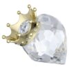 Cuore Symbolica con corona