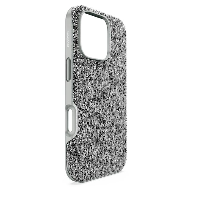 Custodia alta per smartphone iPhone® 16 Pro, color argento Custodia alta per smartphone iPhone® 16 Pro, color argento