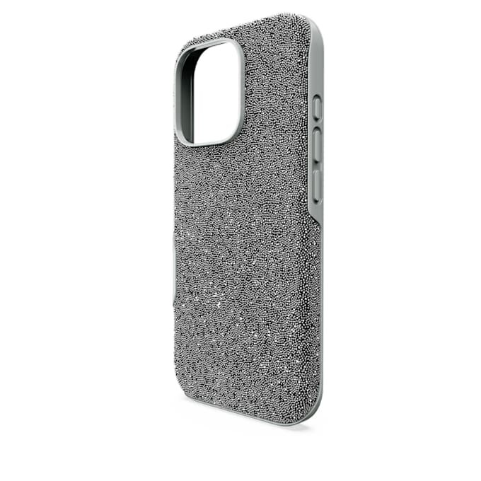 Custodia alta per smartphone iPhone® 16 Pro, color argento Custodia alta per smartphone iPhone® 16 Pro, color argento
