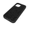 Custodia per smartphone con cristalli a fondo piatto, iPhone® 17, nero Custodia per smartphone con cristalli a fondo piatto, iPhone® 17, nero