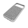 Custodia per smartphone con cristalli a fondo piatto, iPhone® 17 Pro Max, color argento Custodia per smartphone con cristalli a fondo piatto, iPhone® 17 Pro Max, color argento