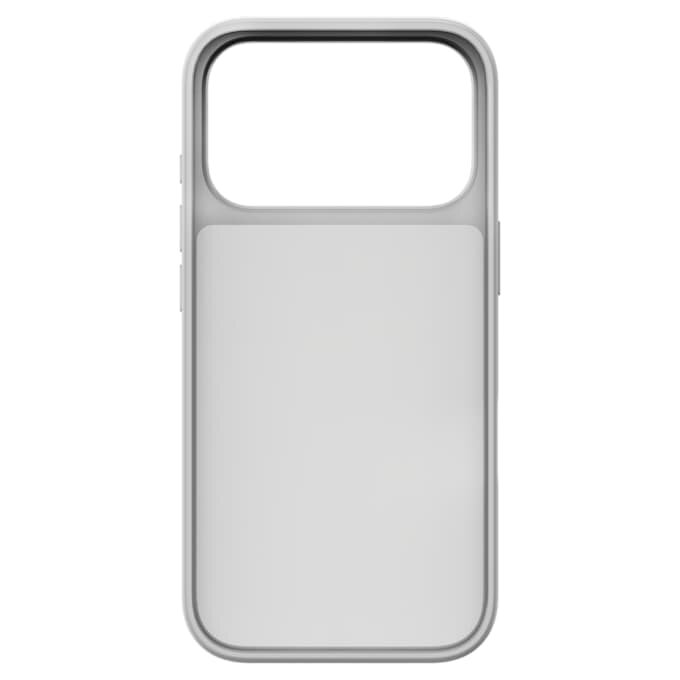 Custodia per smartphone con cristalli sul retro piatto, iPhone® 17 Pro, argento Custodia per smartphone con cristalli sul retro piatto, iPhone® 17 Pro, argento