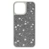 Custodia per smartphone con design a motivi sparsi, per iPhone® 16 Pro Max, color argento Custodia per smartphone con design a motivi sparsi, per iPhone® 16 Pro Max, color argento