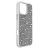 Custodia per smartphone con design a motivi sparsi, per iPhone® 16 Pro Max, color argento Custodia per smartphone con design a motivi sparsi, per iPhone® 16 Pro Max, color argento