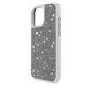 Custodia per smartphone con design a motivi sparsi, per iPhone® 16 Pro Max, color argento Custodia per smartphone con design a motivi sparsi, per iPhone® 16 Pro Max, color argento