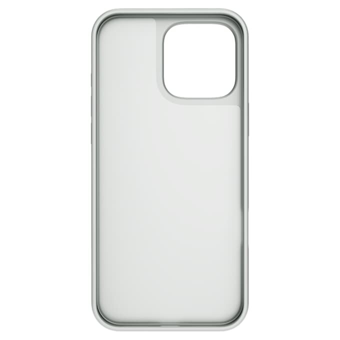 Custodia per smartphone con design a motivi sparsi, per iPhone® 16 Pro Max, color argento Custodia per smartphone con design a motivi sparsi, per iPhone® 16 Pro Max, color argento