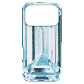 Custodia per smartphone con effetto cristallo, iPhone® 17 Pro, blu