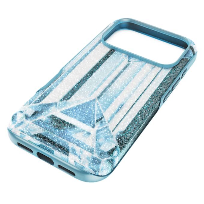 Custodia per smartphone con effetto cristallo, iPhone® 17 Pro, blu Custodia per smartphone con effetto cristallo, iPhone® 17 Pro, blu