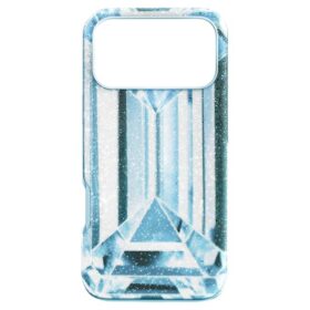 Custodia per smartphone con effetto cristallo, iPhone® 17 Pro Max, blu
