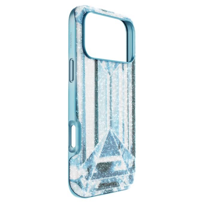 Custodia per smartphone con effetto cristallo, iPhone® 17 Pro Max, blu Custodia per smartphone con effetto cristallo, iPhone® 17 Pro Max, blu