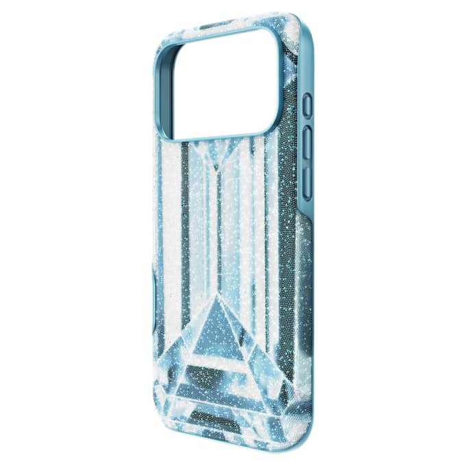 Custodia per smartphone con effetto cristallo, iPhone® 17 Pro Max, blu Custodia per smartphone con effetto cristallo, iPhone® 17 Pro Max, blu