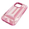 Custodia per smartphone con motivo a cristalli in rilievo, iPhone® 16 Pro, rosa Custodia per smartphone con motivo a cristalli in rilievo, iPhone® 16 Pro, rosa