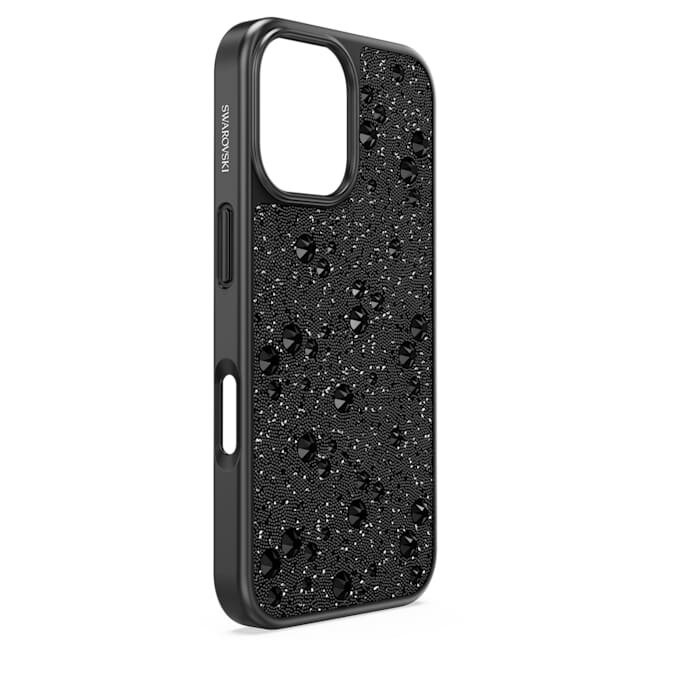 Custodia per smartphone High con design a motivi sparsi, iPhone® 16, nero Custodia per smartphone High con design a motivi sparsi, iPhone® 16, nero