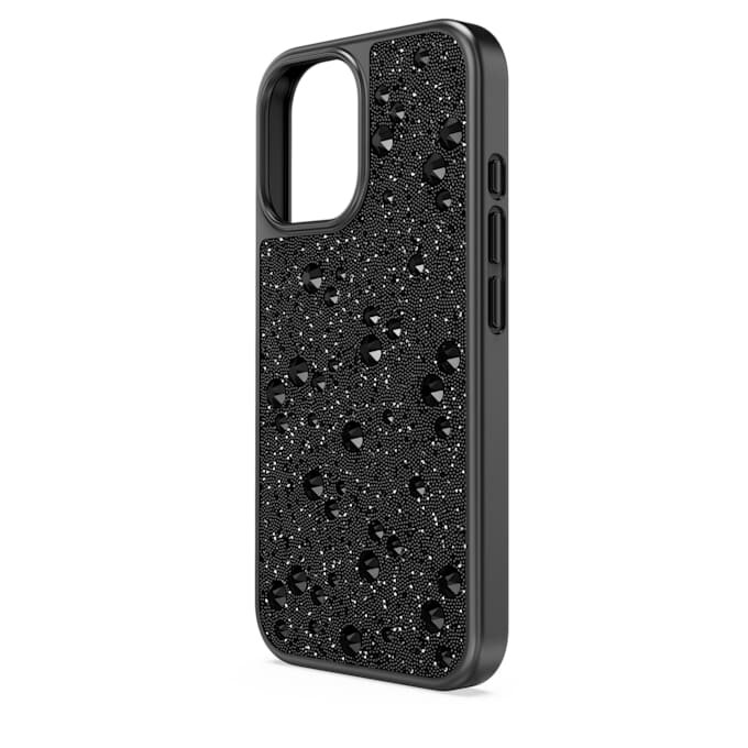 Custodia per smartphone High con design a motivi sparsi, iPhone® 16, nero Custodia per smartphone High con design a motivi sparsi, iPhone® 16, nero