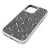 Custodia per smartphone High con design a motivi sparsi, iPhone® 16, tono argento Custodia per smartphone High con design a motivi sparsi, iPhone® 16, tono argento