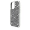 Custodia per smartphone High con design a motivi sparsi, iPhone® 16, tono argento Custodia per smartphone High con design a motivi sparsi, iPhone® 16, tono argento