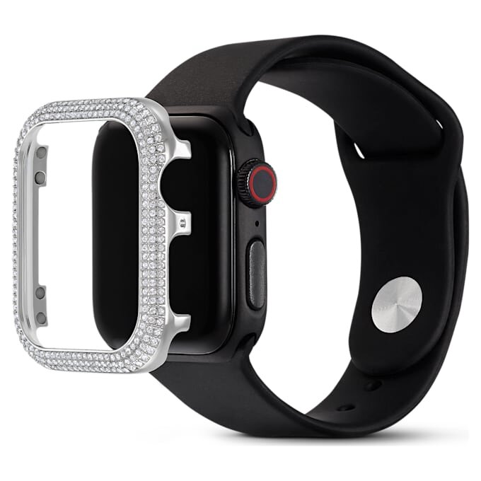 Custodia scintillante per Apple Watch® Serie 4 e 5, 40 mm, color argento Custodia scintillante per Apple Watch® Serie 4 e 5, 40 mm, color argento
