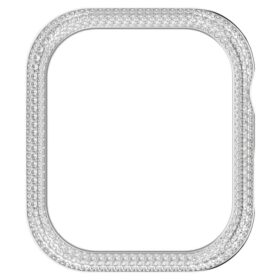 Custodia scintillante per Apple Watch® Serie 7, 41 mm, color argento