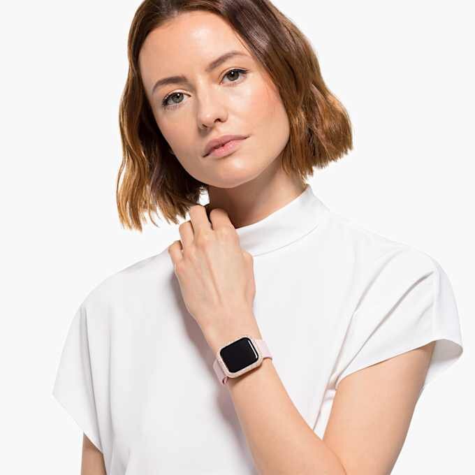 Custodia Sparkling per Apple Watch® Serie 4 e 5, 40 mm, color oro rosa Custodia Sparkling per Apple Watch® Serie 4 e 5, 40 mm, color oro rosa