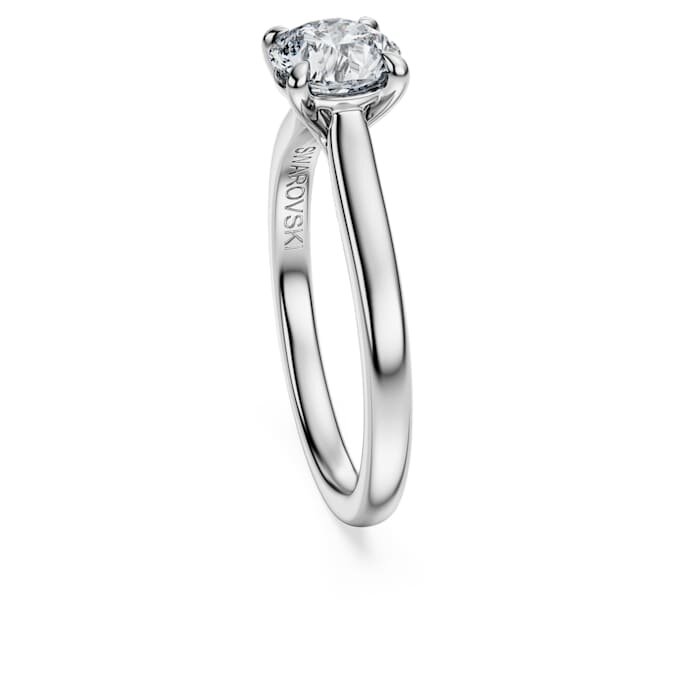 Diamanti sintetici Eternity, 1 carato in totale, forma rotonda, oro bianco 14K Diamanti sintetici Eternity, 1 carato in totale, forma rotonda, oro bianco 14K
