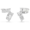 Ear cuff Ariana Grande X Swarovski con taglio baguette, bianchi, placcati in rodio Ear cuff Ariana Grande X Swarovski con taglio baguette, bianchi, placcati in rodio