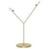 Espositore per decorazioni in finitura oro