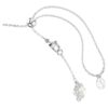 Girocollo Ariana Grande X Swarovski con perla di cristallo, taglio rotondo, bianco, placcato in rodio