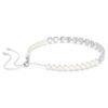 Girocollo Ariana Grande X Swarovski con tagli misti, perla di cristallo, cuore, bianco, placcato in rodio Girocollo Ariana Grande X Swarovski con tagli misti, perla di cristallo, cuore, bianco, placcato in rodio