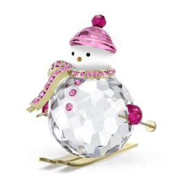 Holiday Cheers Dulcis Pupazzo di neve rosa