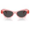 Occhiali da sole a forma di cuscino, Sk6050, rosa Occhiali da sole a forma di cuscino, Sk6050, rosa