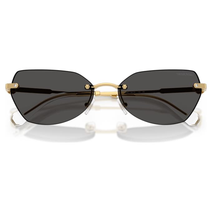 Occhiali da sole a forma di cuscino, Sk7038, color oro Occhiali da sole a forma di cuscino, Sk7038, color oro