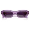 Occhiali da sole a forma di cuscino, viola Occhiali da sole a forma di cuscino, viola