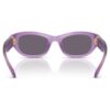 Occhiali da sole a forma di cuscino, viola Occhiali da sole a forma di cuscino, viola