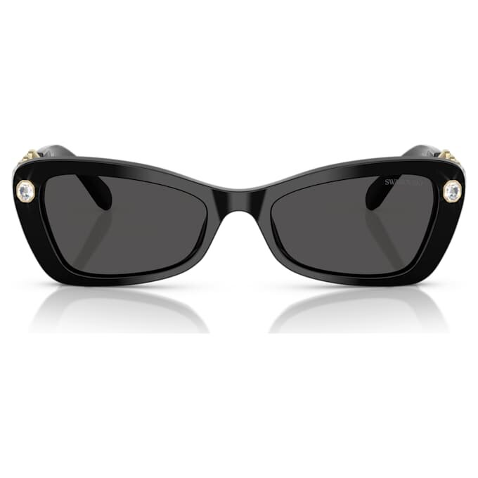 Occhiali da sole a forma di farfalla, Sk6033, neri Occhiali da sole a forma di farfalla, Sk6033, neri
